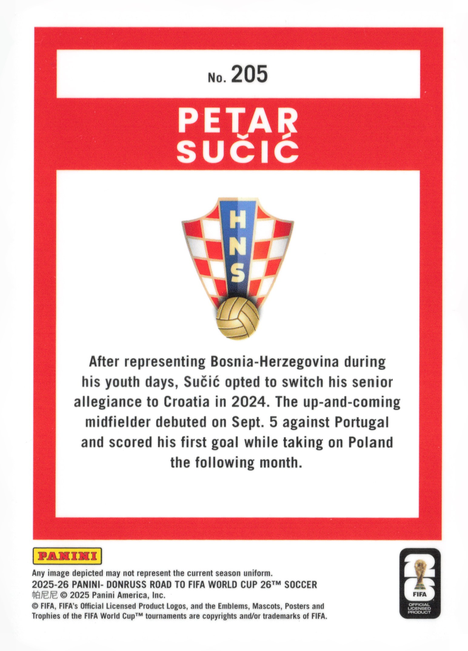 Petar Sucic back