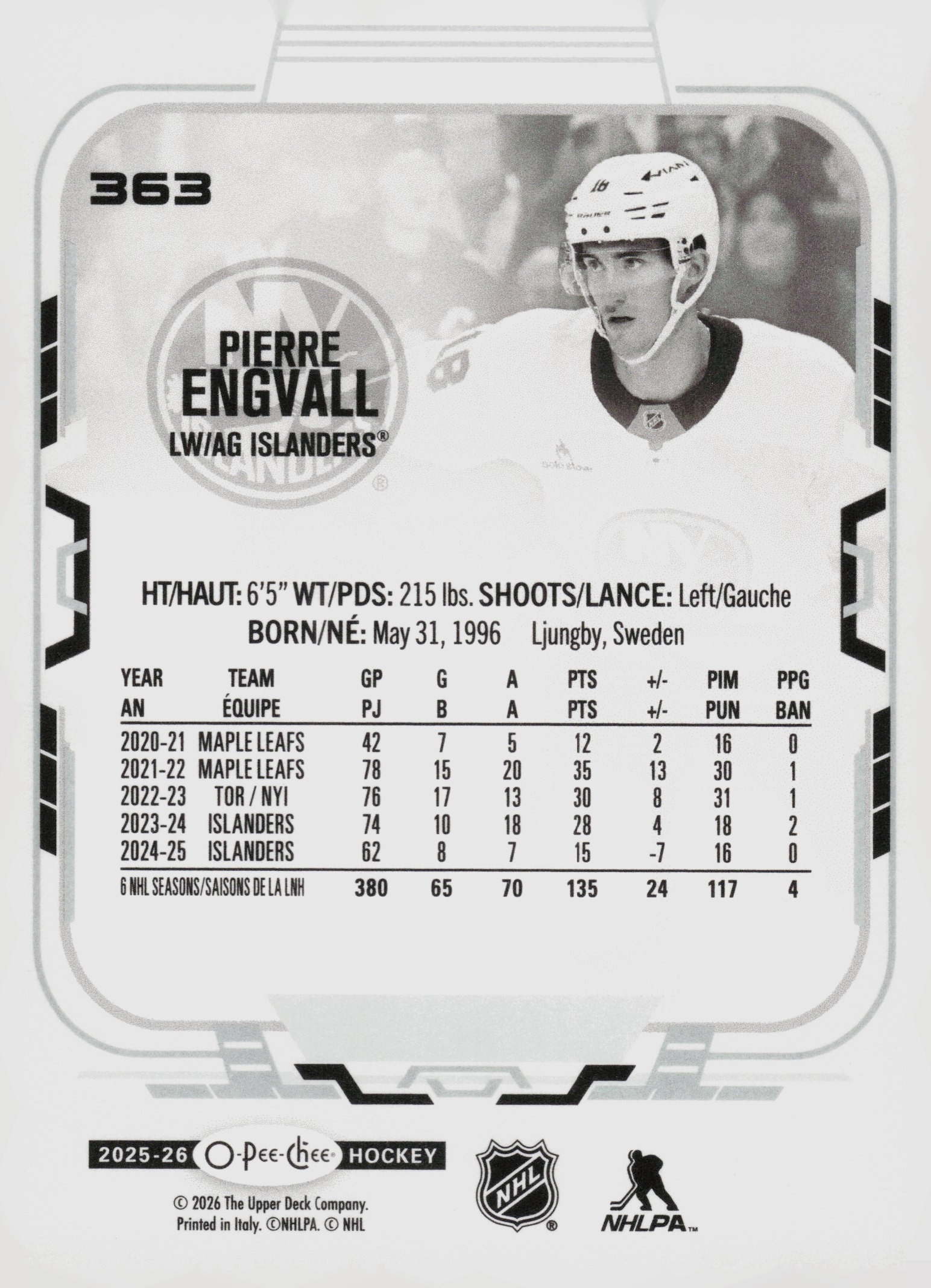 Pierre Engvall back