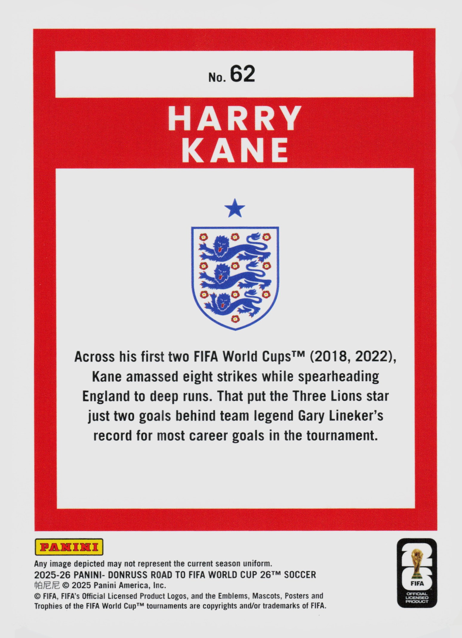 Harry Kane back
