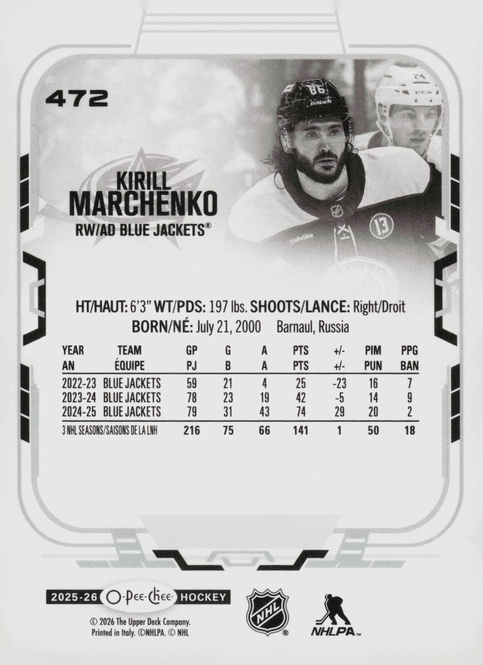 Kirill Marchenko back