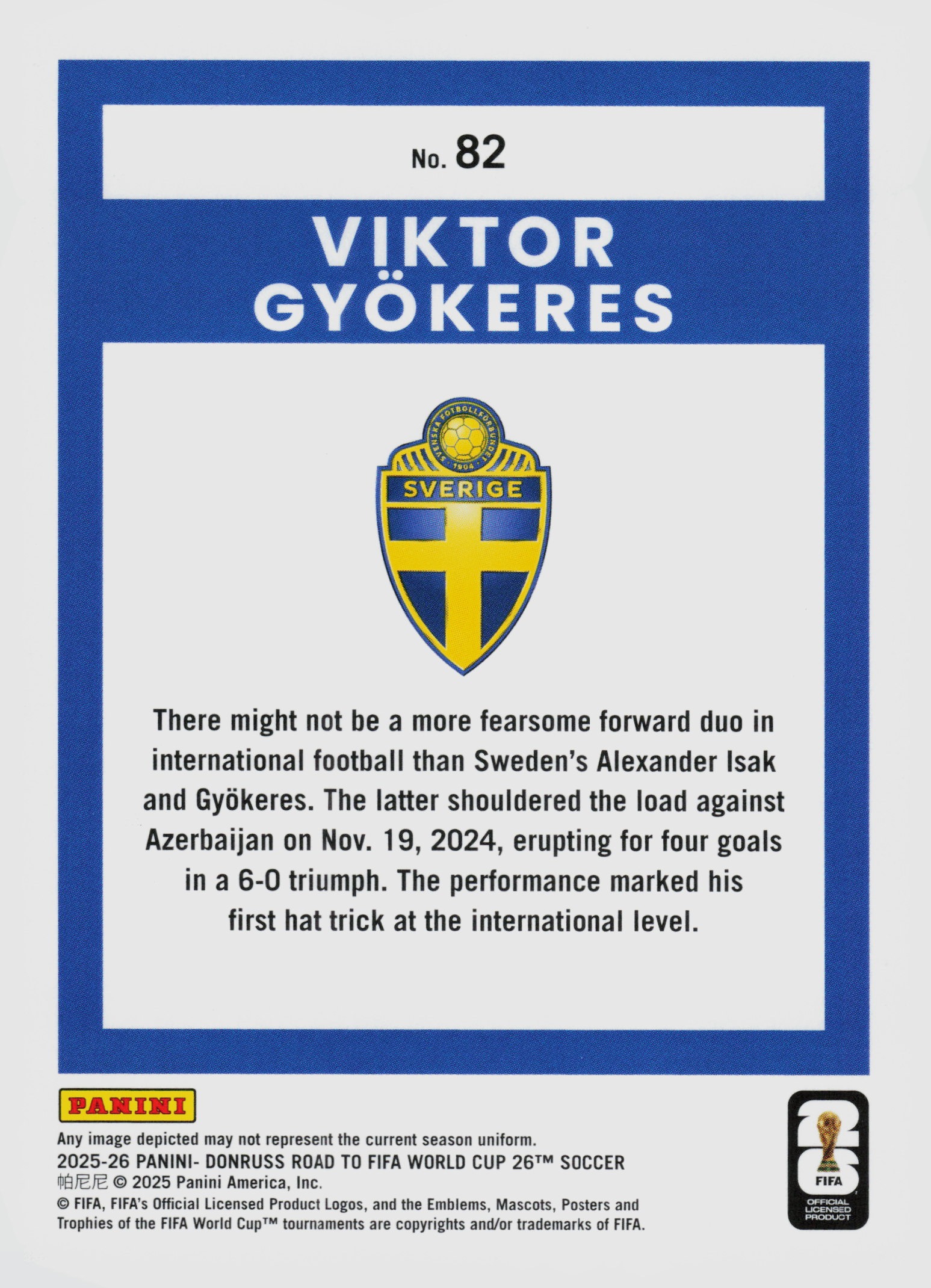 Viktor Gyokeres back