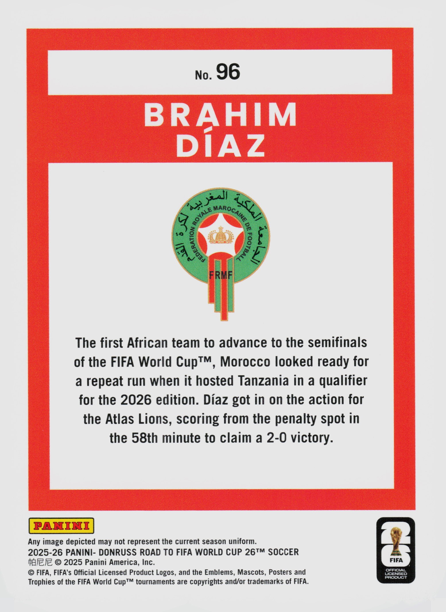 Brahim Diaz back