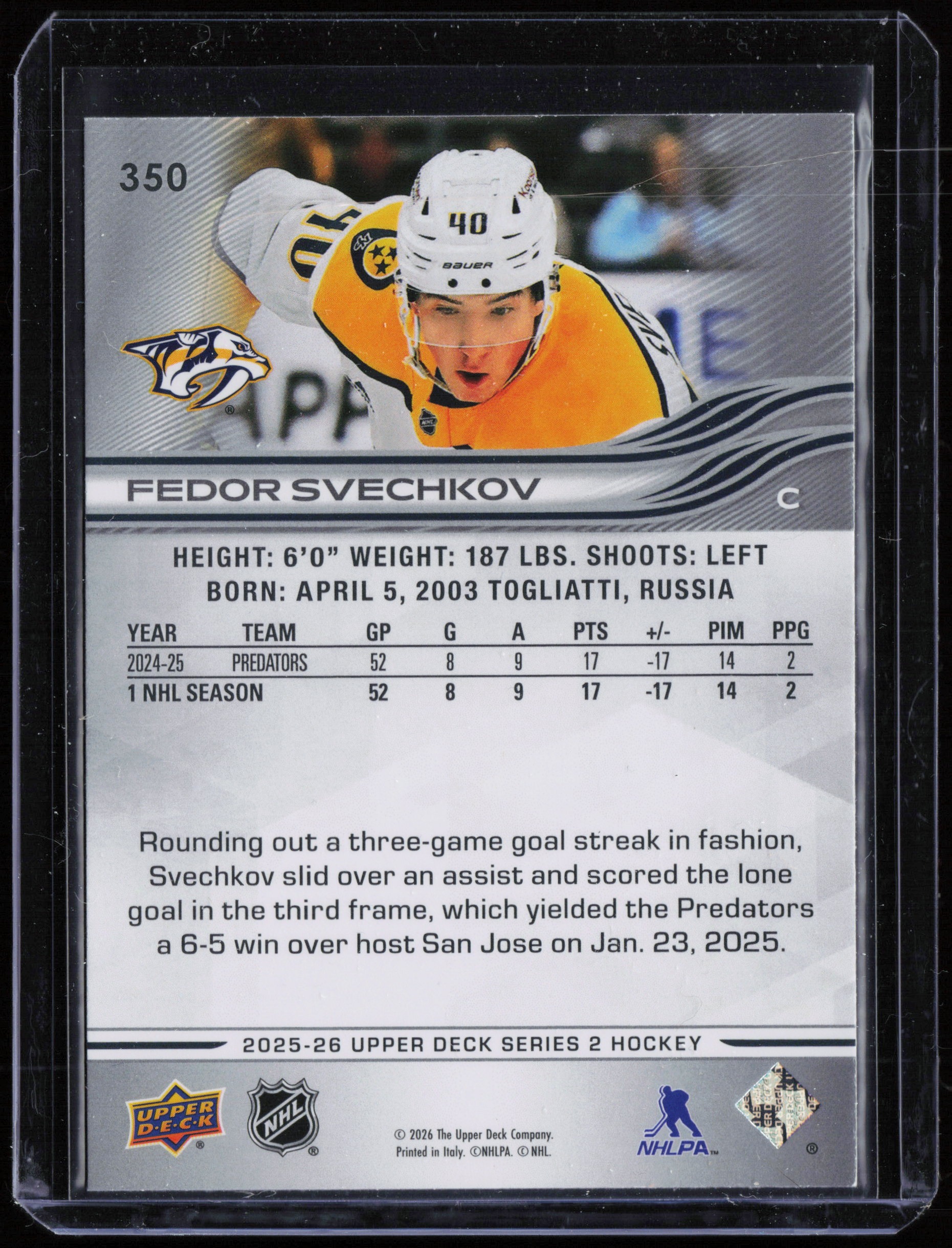 Fedor Svechkov back