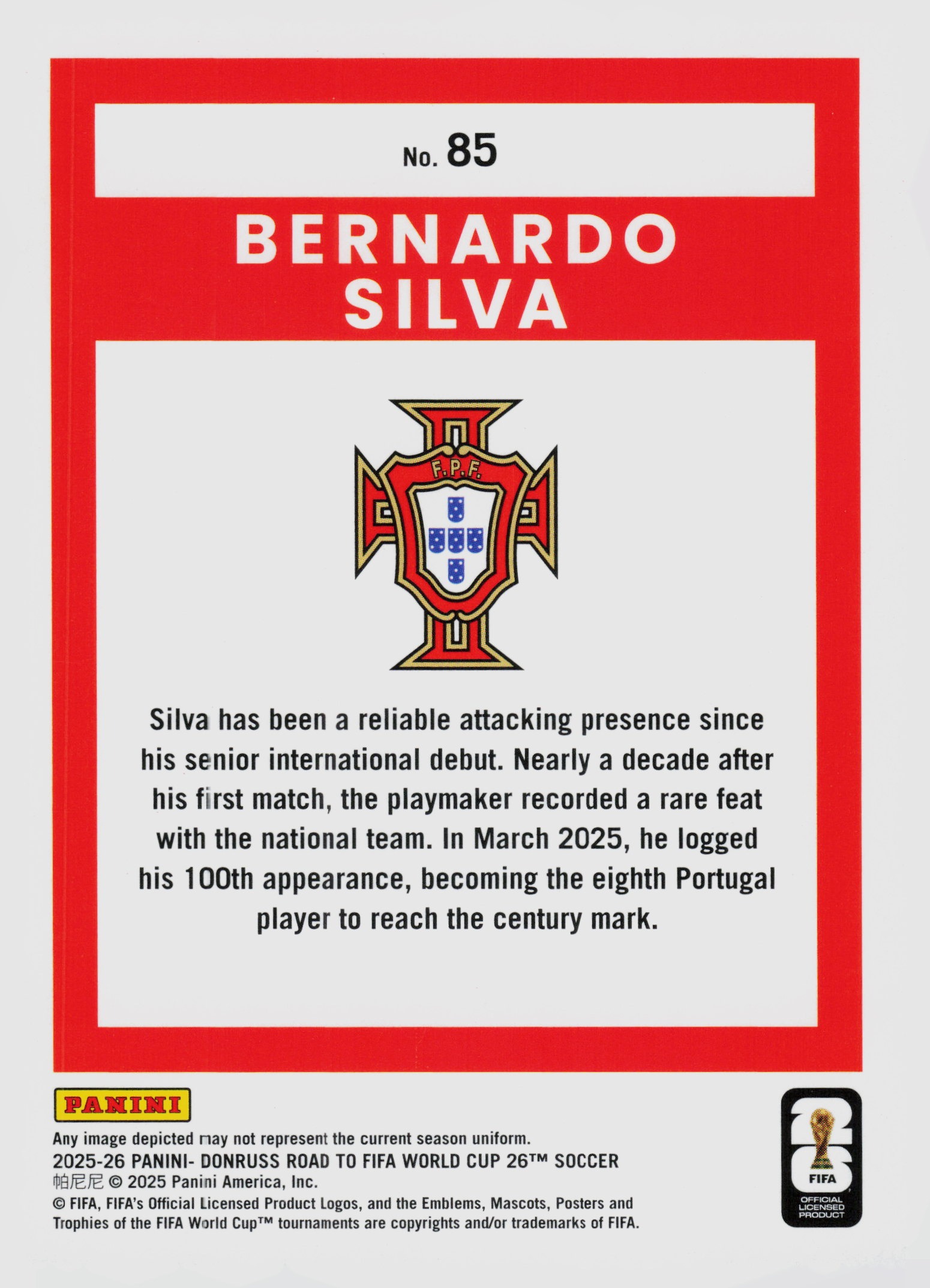 Bernardo Silva back