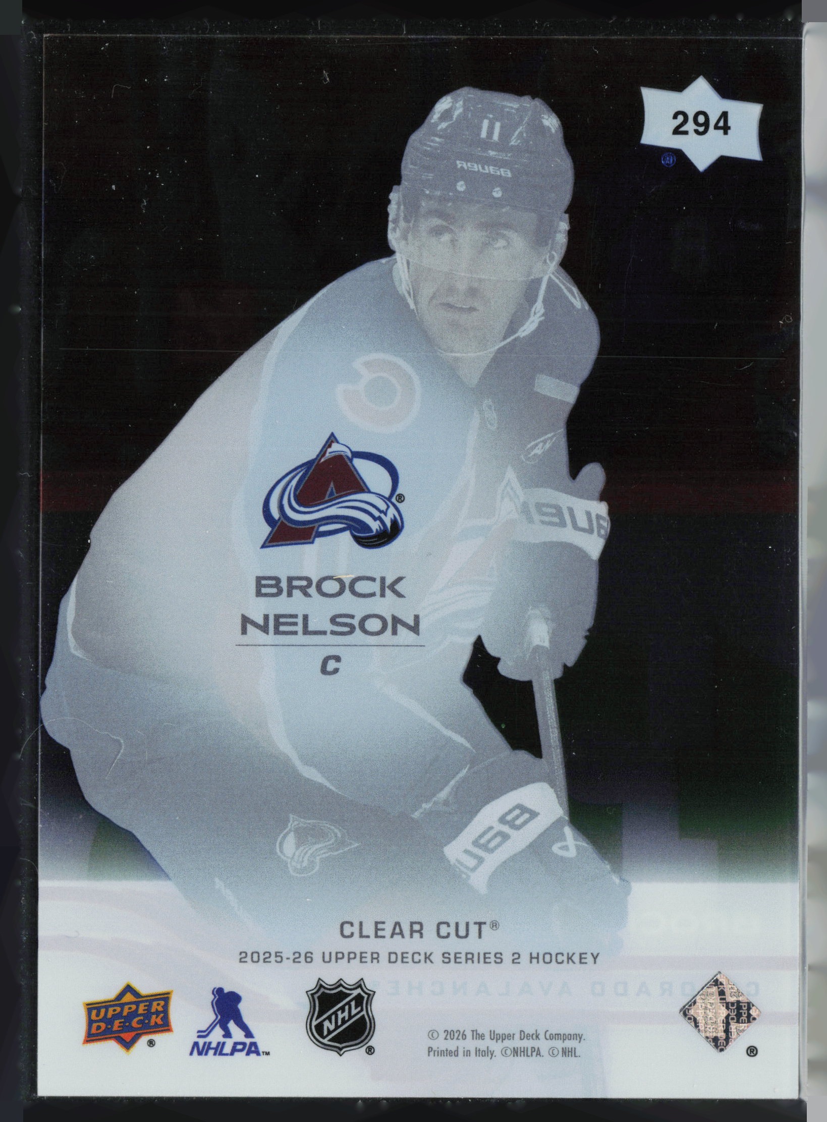 Brock Nelson back