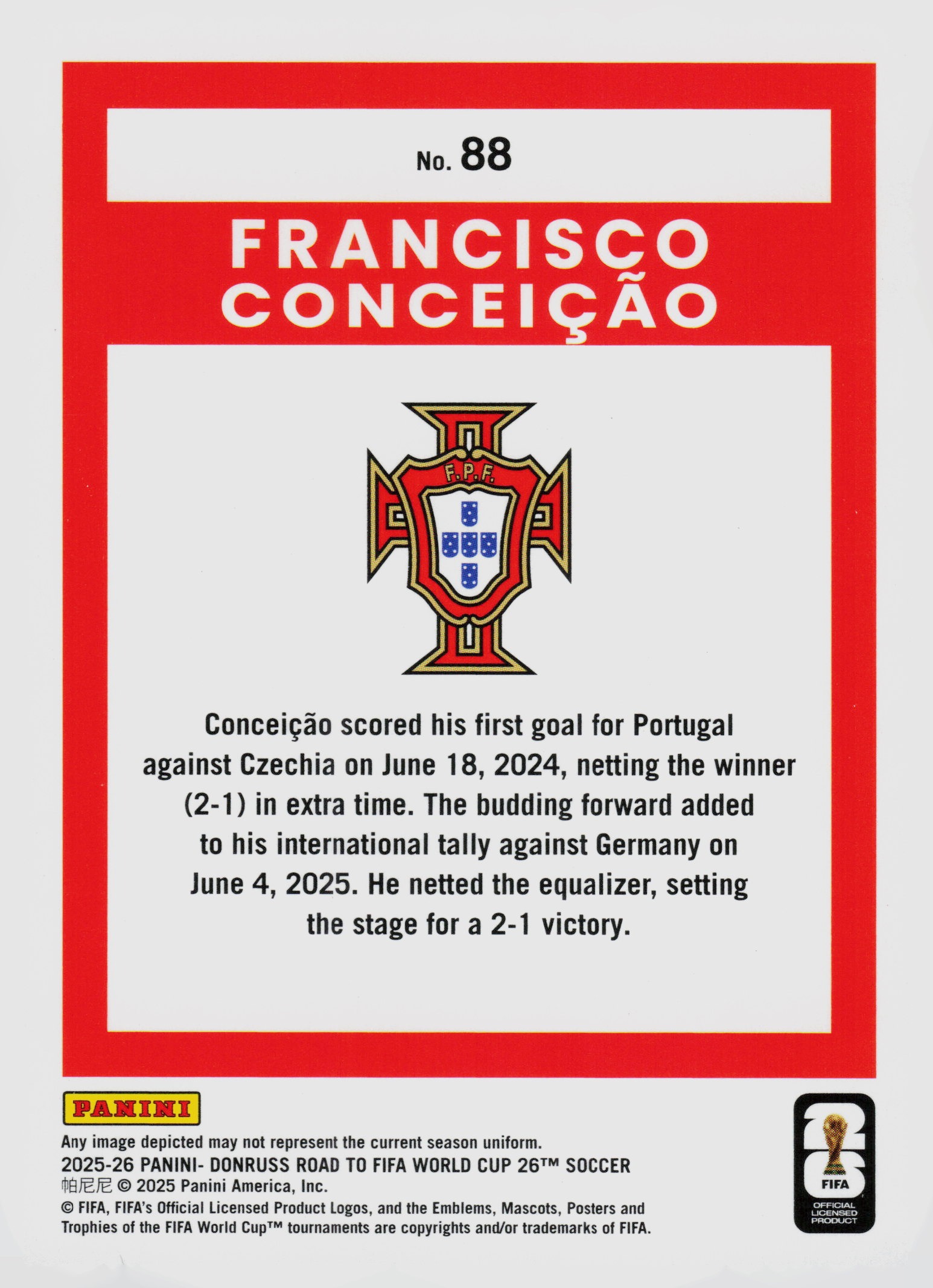 Francisco Conceicao back