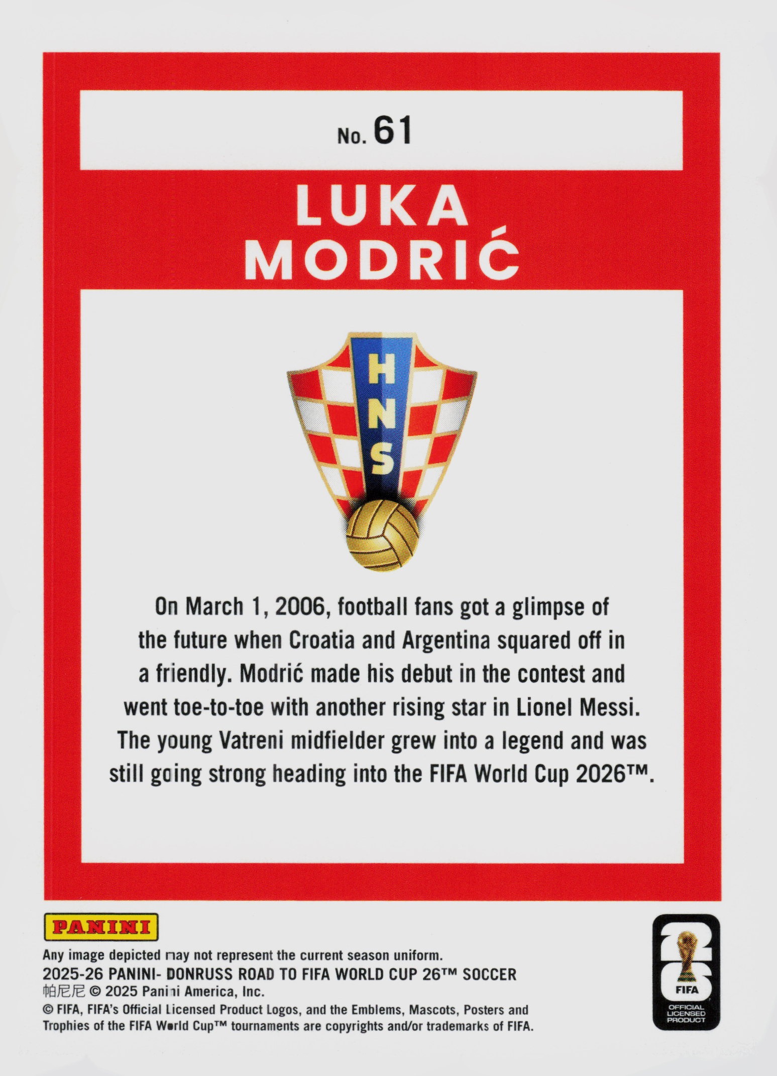 Luka Modric back